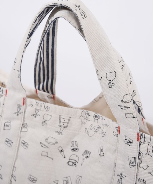 POU DOU DOU（プードゥドゥ）の「Favorisプリントトートバッグ（トートバッグ・レディース・キナリ・8）」の19枚目の写真