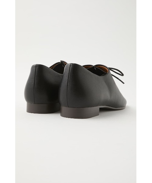 MOUSSY(マウジー)の「LACE UP FLAT シューズ(ローファー・レディース・ホワイト/ブラック・SMALL/LARGE/MEDIUM)」の9枚目の写真