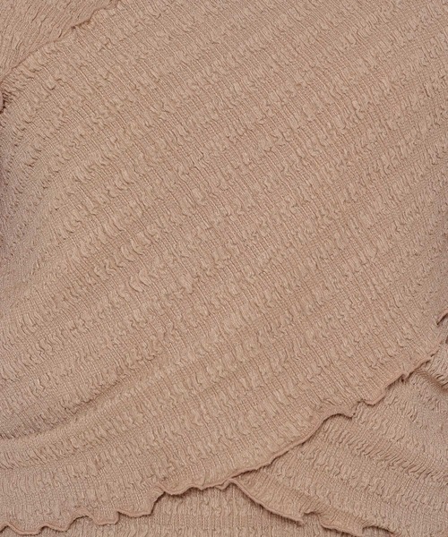 mysty woman（ミスティウーマン）の「カシュクール2WAYプルオーバー 271131（Tシャツ/カットソー・レディース・ブラック/ベージュ/オフホワイト/ベージュ系その他・FREE）」の16枚目の写真