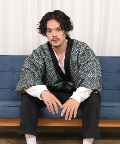 KYOETSU(キョウエツ)の「リバーシブル半纏(その他アウター・メンズ・グレー系その他3/グレー系その他/グレー系その他2/パープル系その他/ブルー系その他2/ブルー系その他・M/L)」の3枚目の写真