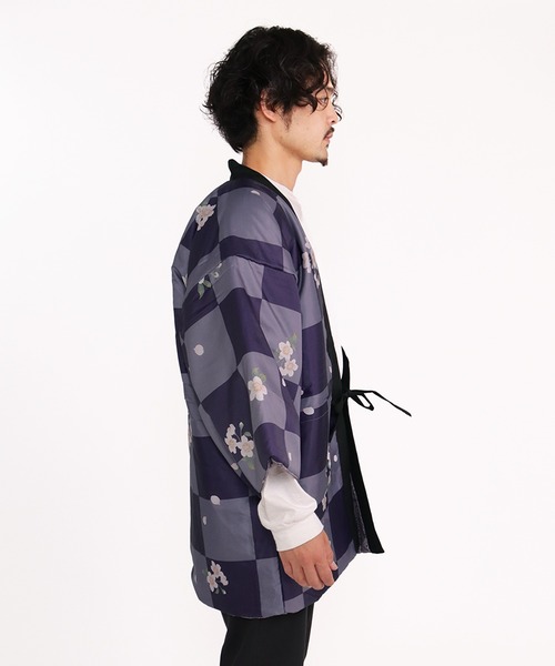 KYOETSU(キョウエツ)の「リバーシブル半纏(その他アウター・メンズ・グレー系その他3/グレー系その他/グレー系その他2/パープル系その他/ブルー系その他2/ブルー系その他・M/L)」の8枚目の写真