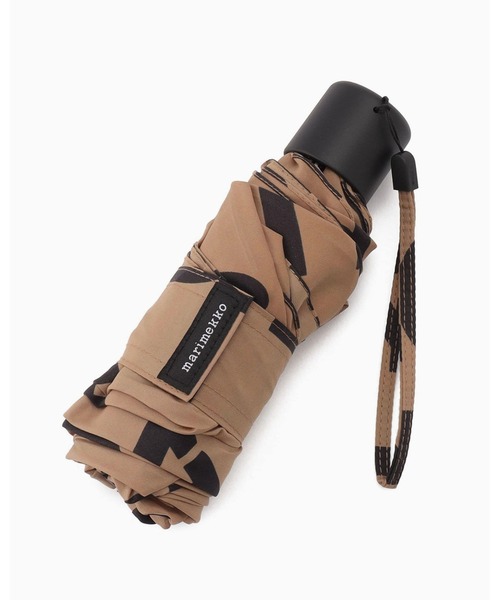 marimekko（マリメッコ）の「【JAPAN EXCLUSIVE】Mini Manual Logo / umbrella（折りたたみ傘・レディース・ブラウン・FREE）」の7枚目の写真