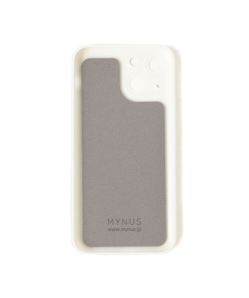 bpr BEAMS（ビーピーアール ビームス ）の「MYNUS / iPhone13mini ケース（スマホケース/カバー・メンズ・ホワイト/ブラック/シルバー・ONE SIZE）」の8枚目の写真