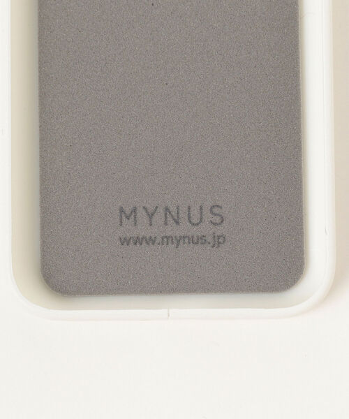bpr BEAMS（ビーピーアール ビームス ）の「MYNUS / iPhone13mini ケース（スマホケース/カバー・メンズ・ホワイト/ブラック/シルバー・ONE SIZE）」の5枚目の写真