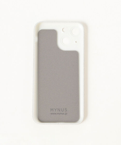 bpr BEAMS（ビーピーアール ビームス ）の「MYNUS / iPhone13mini ケース（スマホケース/カバー・メンズ・ホワイト/ブラック/シルバー・ONE SIZE）」の10枚目の写真