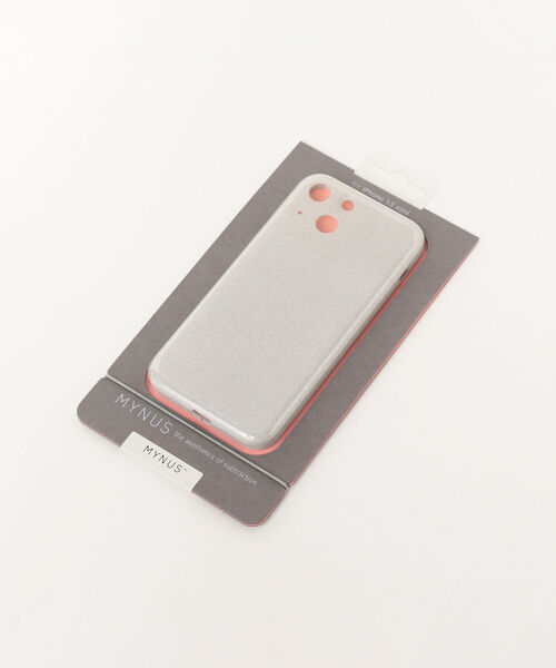bpr BEAMS（ビーピーアール ビームス ）の「MYNUS / iPhone13mini ケース（スマホケース/カバー・メンズ・ホワイト/ブラック/シルバー・ONE SIZE）」の6枚目の写真