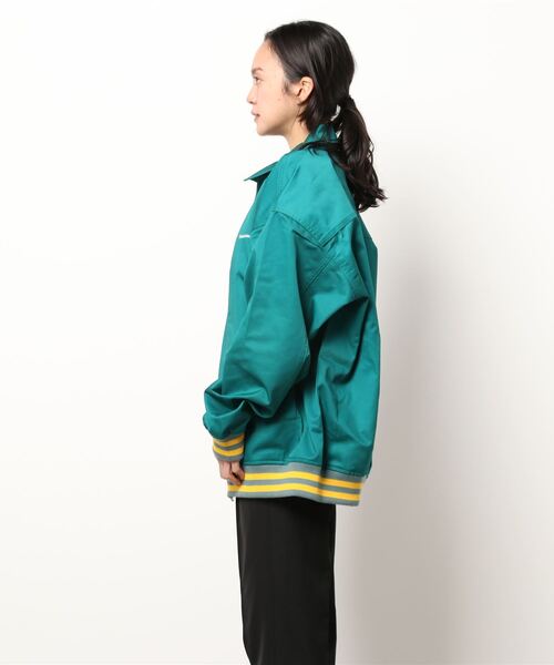 DANKE SCHON（ダンケシェーン）の「DankeSchon/ダンケシェーン/TCジャケット（ブルゾン・レディース・ブラック/グリーン・FREE）」の5枚目の写真