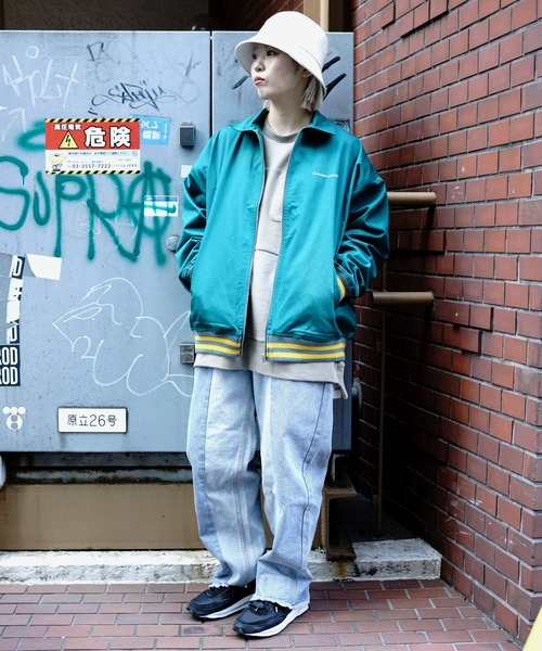 DANKE SCHON（ダンケシェーン）の「DankeSchon/ダンケシェーン/TCジャケット（ブルゾン・レディース・ブラック/グリーン・FREE）」の13枚目の写真