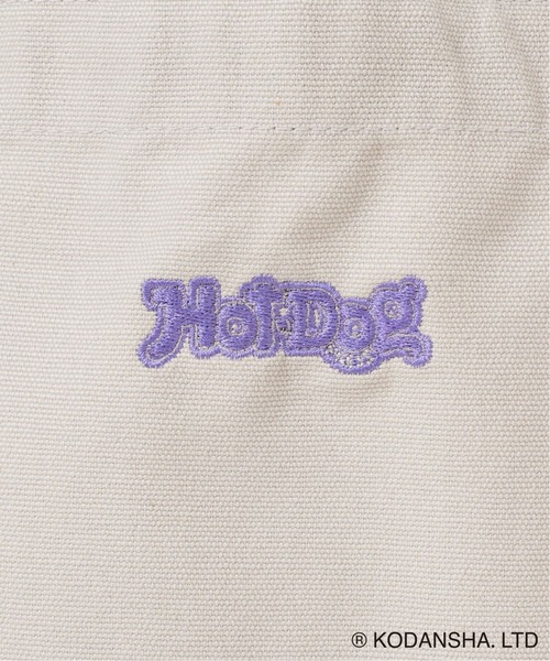 417 EDIFICE SELECT(フォーワンセブンエディフィスセレクト)の「【Hot-Dog PRESS / ホットドッグプレス】別注COVER PHRASE TOTE BAG(トートバッグ・メンズ・チャコールグレー/ブラック・FREE)」の9枚目の写真