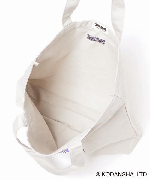 417 EDIFICE SELECT(フォーワンセブンエディフィスセレクト)の「【Hot-Dog PRESS / ホットドッグプレス】別注COVER PHRASE TOTE BAG(トートバッグ・メンズ・チャコールグレー/ブラック・FREE)」の10枚目の写真