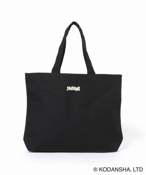 417 EDIFICE SELECT(フォーワンセブンエディフィスセレクト)の「【Hot-Dog PRESS / ホットドッグプレス】別注COVER PHRASE TOTE BAG(トートバッグ・メンズ・チャコールグレー/ブラック・FREE)」の12枚目の写真