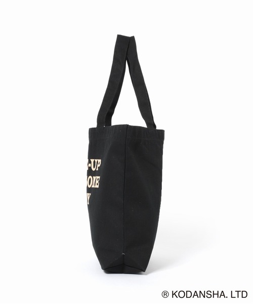 417 EDIFICE SELECT(フォーワンセブンエディフィスセレクト)の「【Hot-Dog PRESS / ホットドッグプレス】別注COVER PHRASE TOTE BAG(トートバッグ・メンズ・チャコールグレー/ブラック・FREE)」の13枚目の写真