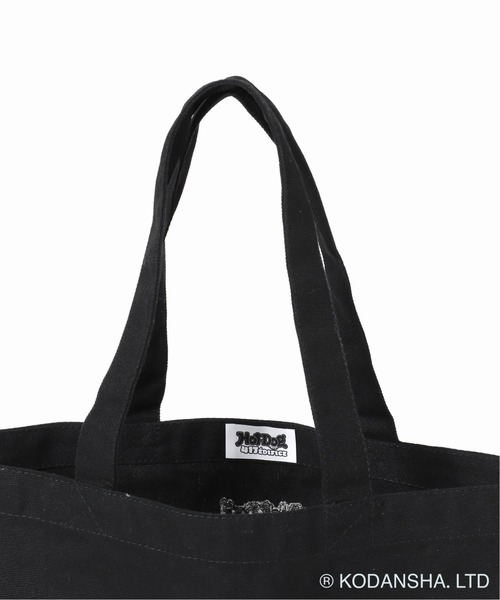 417 EDIFICE SELECT(フォーワンセブンエディフィスセレクト)の「【Hot-Dog PRESS / ホットドッグプレス】別注COVER PHRASE TOTE BAG(トートバッグ・メンズ・チャコールグレー/ブラック・FREE)」の14枚目の写真