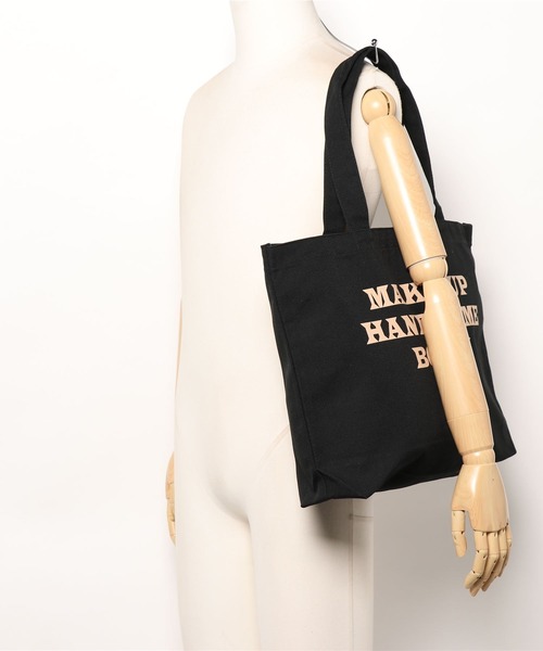 417 EDIFICE SELECT(フォーワンセブンエディフィスセレクト)の「【Hot-Dog PRESS / ホットドッグプレス】別注COVER PHRASE TOTE BAG(トートバッグ・メンズ・チャコールグレー/ブラック・FREE)」の21枚目の写真