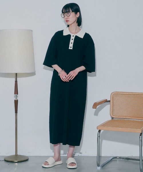 VALENTINO【関税込】ハーフスリーブ リボン ワンピース ボタニカルフラワーハーフスリーブワンピース（マキシ丈/ロング