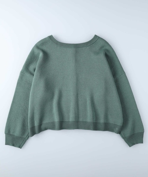 HONEYSUCKLE ROSE(ハニーサックルローズ)の「【HONEYSUCKLE ROSE】クルー2WAYカーディガン(カーディガン/ボレロ・レディース・ライトベージュ/グリーン/ブラック・M/L)」の20枚目の写真