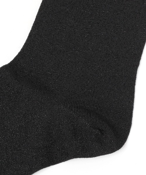 niko and...（ニコアンド）の「オリジナルラメ2セットソックス（ソックス/靴下・レディース・ブラック/パープル/イエロー・FREE）」の5枚目の写真