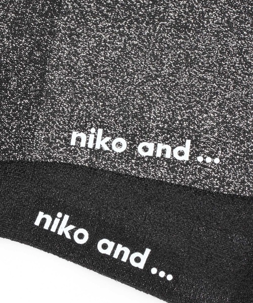 niko and...（ニコアンド）の「オリジナルラメ2セットソックス（ソックス/靴下・レディース・ブラック/パープル/イエロー・FREE）」の8枚目の写真