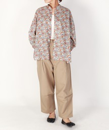 SETTO | DOKONO PANTS：ワイドタックパンツ(チノパンツ)