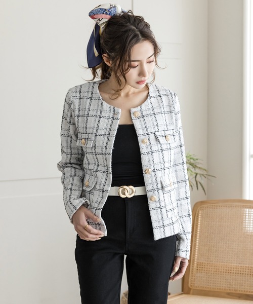 Julia Boutique(ジュリアブティック)の「チェーンバックルベルト/22140(ベルト・レディース・ピンク/ホワイト/ブラック/ベージュ/キャメル・ONE)」の6枚目の写真