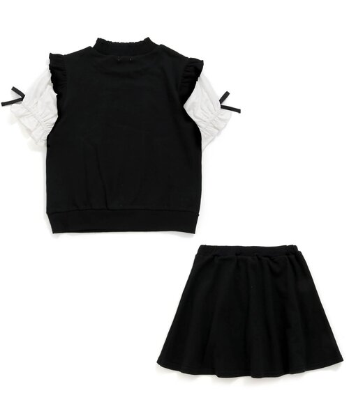 algy（アルジー）の「フリルベストセットアップ（セットアップ・キッズ・ブラック/サックスブルー/ラベンダー・SMALL/MEDIUM/X-SMALL/XX-SMALL）」の16枚目の写真