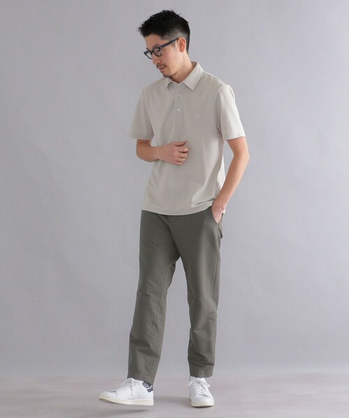 SHIPS（シップス）の「*SHIPS: 吸水速乾・UVケア Drymix（R) ワンポイント ロゴ レギュラーカラー ポロシャツ（ポロシャツ・メンズ・ブラック/ダークグレー/ベージュ/ネイビー/ライトブルー/ロイヤルブルー/ライトグレー・SMALL/MEDIUM/LARGE/X-LARGE/XX-LARGE）」の11枚目の写真