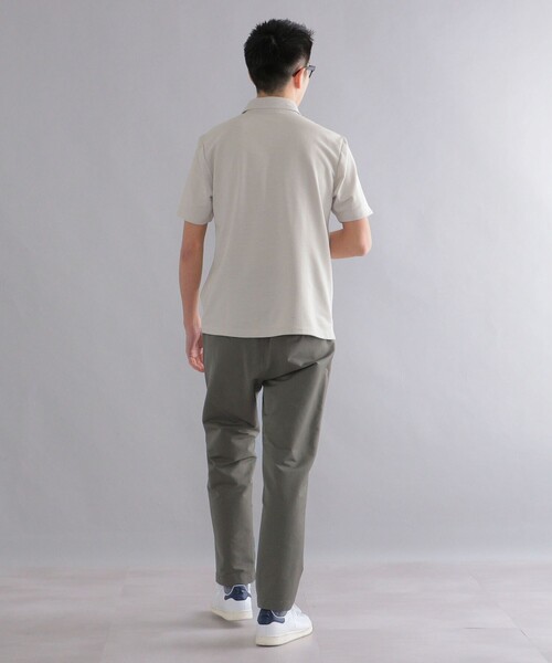 SHIPS（シップス）の「*SHIPS: 吸水速乾・UVケア Drymix（R) ワンポイント ロゴ レギュラーカラー ポロシャツ（ポロシャツ・メンズ・ブラック/ダークグレー/ベージュ/ネイビー/ライトブルー/ロイヤルブルー/ライトグレー・SMALL/MEDIUM/LARGE/X-LARGE/XX-LARGE）」の12枚目の写真