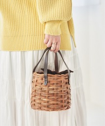 The Bagmati | BAGMATI ガラアミツツガタカゴバッグ(かごバッグ)
