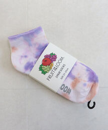 FRUIT OF THE LOOM（フルーツオブザルーム）の「【FRUIT OF THE LOOM/フルーツオブザルーム】タイダイアンクルソックス3P（ソックス/靴下・レディース）」