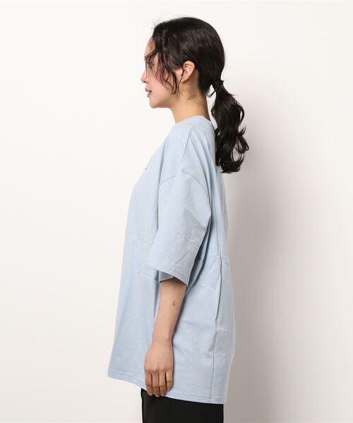 spoon store（スプーンストア）の「spoon×喫茶店パオーン メロンソーダTシャツ（Tシャツ/カットソー・レディース・ホワイト系その他2/ミント/ベージュ/ホワイト系その他/ホワイト/ブルー・M/L）」の8枚目の写真