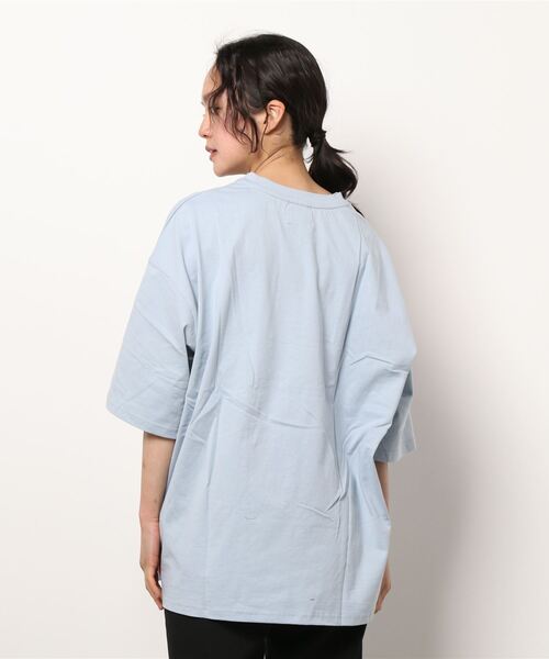 spoon store（スプーンストア）の「spoon×喫茶店パオーン メロンソーダTシャツ（Tシャツ/カットソー・レディース・ホワイト系その他2/ミント/ベージュ/ホワイト系その他/ホワイト/ブルー・M/L）」の7枚目の写真