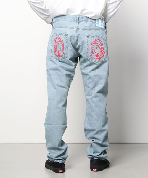 ICECREAM(アイスクリーム)の「RUNNING DOG DAMAGED DENIM PANTS(デニムパンツ・メンズ・ブルー系その他/ブルー系その他2・MEDIUM/LARGE/X-LARGE/SMALL)」の3枚目の写真