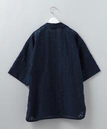 トップス 6(ROKU) COTTON SUKE SHIRT 6（ロク）の「＜6(ROKU)＞CUPRO COTTON SUKE CHECK SHORT SLEEVE