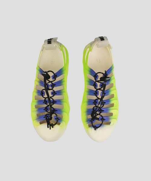 MSGM(エムエスジーエム)の「マルチカラー インジェクションEVAシェルスニーカー(スニーカー・メンズ・ブルー系・41/42/43/40)」の2枚目の写真