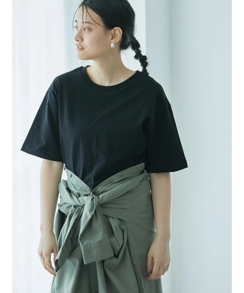 AMERICAN HOLIC(アメリカンホリック)の「SET チュールプルオーバー+カットプルオーバー(Tシャツ/カットソー・レディース・ブラック・L/M)」の4枚目の写真