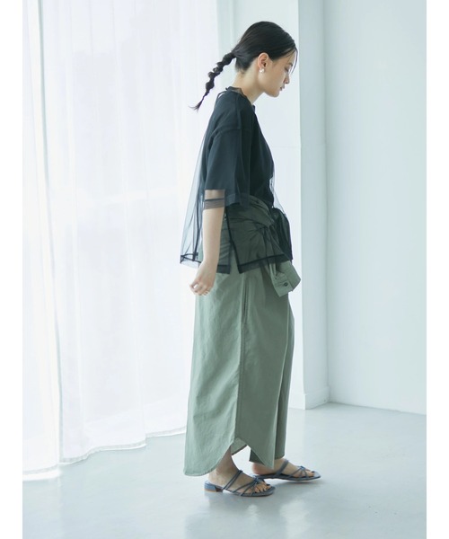 AMERICAN HOLIC(アメリカンホリック)の「SET チュールプルオーバー+カットプルオーバー(Tシャツ/カットソー・レディース・ブラック・L/M)」の14枚目の写真