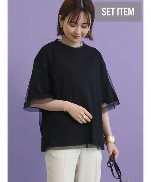 AMERICAN HOLIC(アメリカンホリック)の「SET チュールプルオーバー+カットプルオーバー(Tシャツ/カットソー・レディース・ブラック・L/M)」の17枚目の写真
