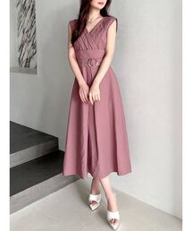 RESEXXY | タックデザインフレアワンピース(ワンピース)