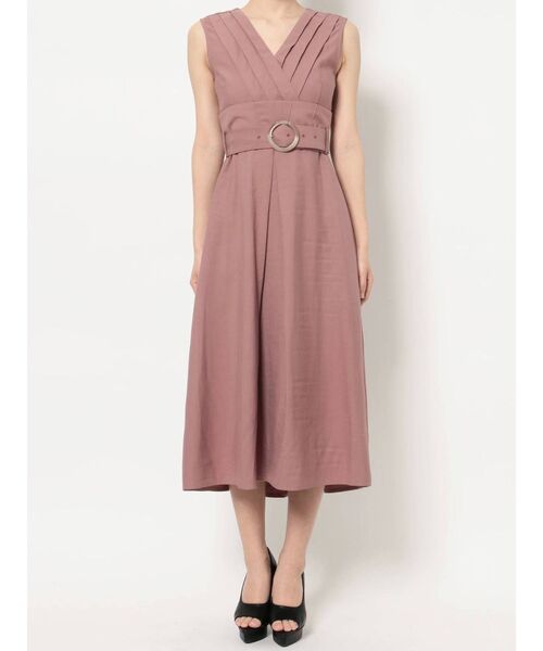 RESEXXY（リゼクシー）の「タックデザインフレアワンピース（ワンピース・レディース・ホワイト/ブラック/ピンク・FREE）」の20枚目の写真