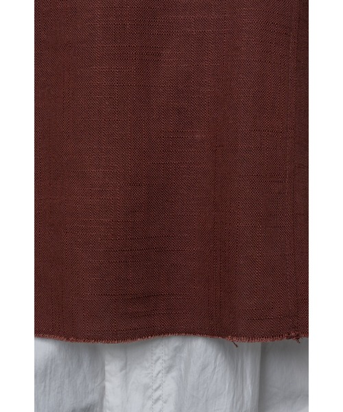 LA PEAU DE GEM（ラポドゥジェム）の「【LA PEAU DE GEM】ホルターネックリネンキャミソール（キャミソール・レディース・ベージュ/ボルドー/グリーン・FREE）」の8枚目の写真