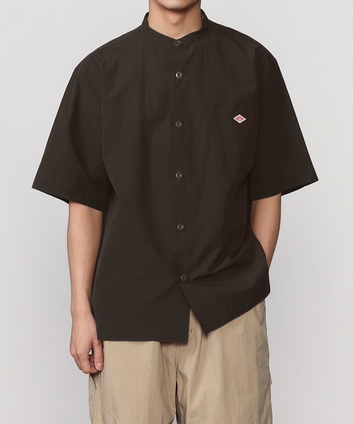 DANTON | バンドカラーワークシャツ MEN
