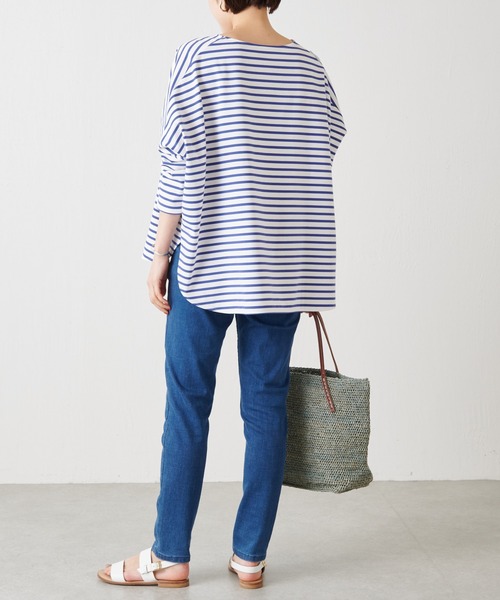 BEARDSLEY（ビアズリー）の「キリバス Tシャツ（Tシャツ/カットソー・レディース・ブルー・FREE）」の4枚目の写真