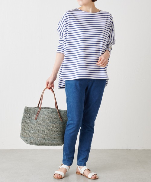 BEARDSLEY（ビアズリー）の「キリバス Tシャツ（Tシャツ/カットソー・レディース・ブルー・FREE）」の2枚目の写真