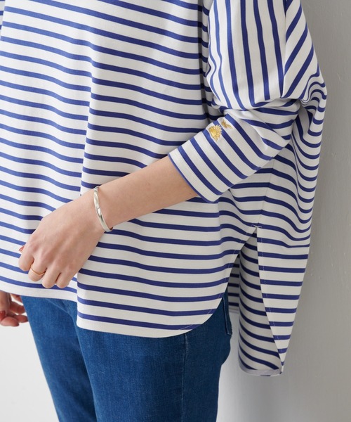 BEARDSLEY（ビアズリー）の「キリバス Tシャツ（Tシャツ/カットソー・レディース・ブルー・FREE）」の8枚目の写真