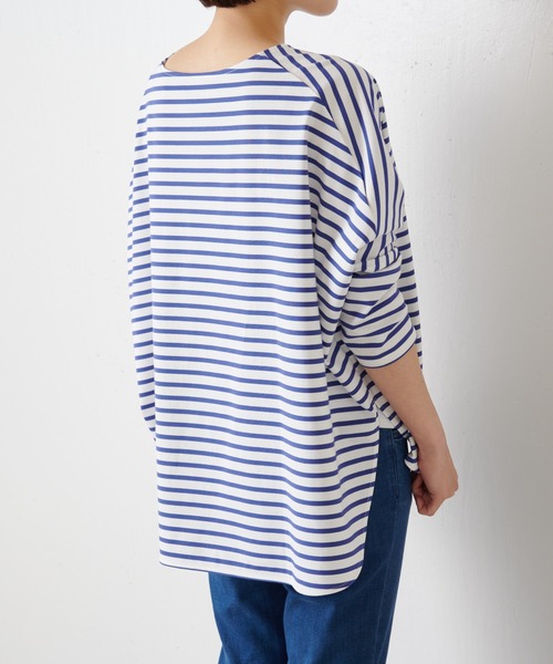 BEARDSLEY（ビアズリー）の「キリバス Tシャツ（Tシャツ/カットソー・レディース・ブルー・FREE）」の7枚目の写真