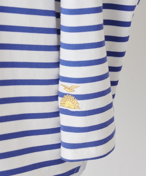 BEARDSLEY（ビアズリー）の「キリバス Tシャツ（Tシャツ/カットソー・レディース・ブルー・FREE）」の12枚目の写真