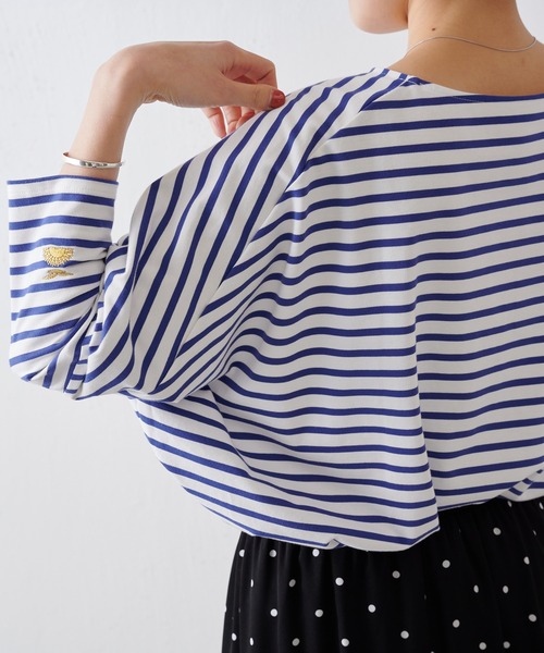 BEARDSLEY（ビアズリー）の「キリバス Tシャツ（Tシャツ/カットソー・レディース・ブルー・FREE）」の17枚目の写真