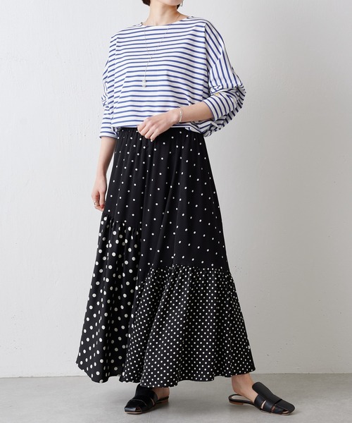 BEARDSLEY（ビアズリー）の「キリバス Tシャツ（Tシャツ/カットソー・レディース・ブルー・FREE）」の15枚目の写真