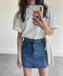 Chillfar | デニムミニスカート(デニムスカート)