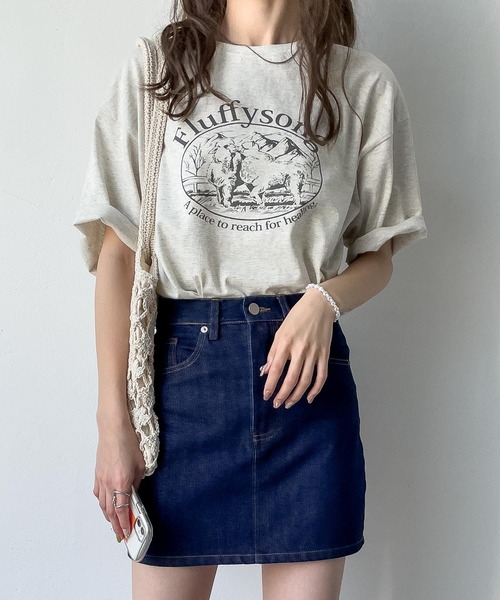 Chillfar（チルファー）の「デニムミニスカート（デニムスカート・レディース・アイボリー/ワンウォッシュ/ブラック/ネイビー・LARGE/MEDIUM）」の12枚目の写真